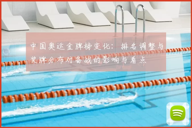 中国奥运金牌榜变化:排名调整与奖牌分布对备战的影响与看点