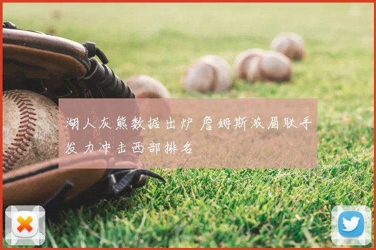 湖人灰熊数据出炉 詹姆斯浓眉联手发力冲击西部排名