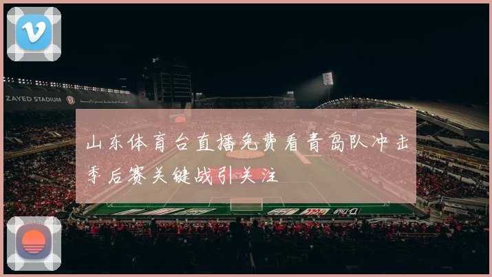山东体育台直播免费看青岛队冲击季后赛关键战引关注