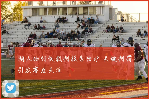 湖人独行侠裁判报告出炉 关键判罚引发赛后关注